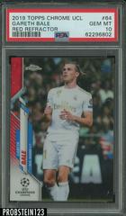 Gareth Bale [Red Refractor] #64 Soccer Cards 2019 Topps Chrome UEFA Champions League Prices