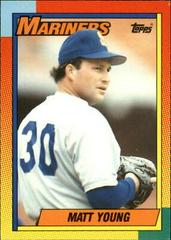 Matt Young #131T Baseball Cards 1990 Topps Traded Prices