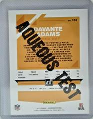 Davante Adams [Aqueous Test] #101 Football Cards 2019 Donruss Prices