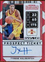 Tyrese Haliburton [Ticket Stub Autograph] Basketball Cards 2020 Panini Contenders Draft Picks Prices