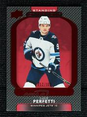 Cole Perfetti [Standing Ovation Red] #107 Hockey Cards 2021 Upper Deck Ovation Prices