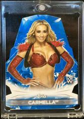 Carmella [Blue] Wrestling Cards 2021 Topps WWE Women's Division Diamond Cuts Prices