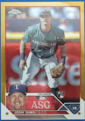 Josh Jung [Gold] #ASGC-14 Baseball Cards 2023 Topps Chrome Update All Star Game Prices