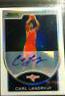 Carl Landry [Autograph Refractor] #123 Basketball Cards 2007 Bowman Chrome Prices