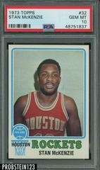 Stan McKenzie Basketball Cards 1973 Topps Prices