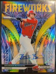 Branden Boissiere #F-BB Baseball Cards 2021 Panini Prizm Draft Picks Fireworks Prices
