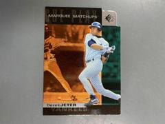 Derek Jeter #MM10 Baseball Cards 1997 SP Marquee Matchups Prices