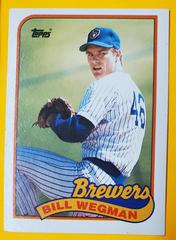 Bill Wegman #768 Baseball Cards 1989 Topps Tiffany Prices