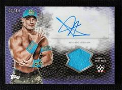 John Cena [Purple] #UAR-JC Wrestling Cards 2015 Topps WWE Undisputed Autograph Relics Prices