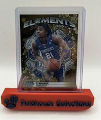 DJ Wagner [Gold Refractor] #EG-2 Basketball Cards 2023 Bowman Best University Elements of the Game Prices