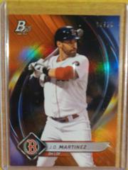J. D. Martinez [Orange] #1 Baseball Cards 2022 Bowman Platinum Prices