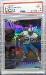 Barry Sanders [Radiance] #31 Football Cards 1999 Spx Prices