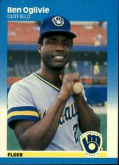 Ben Oglivie #353 Baseball Cards 1987 Fleer Prices
