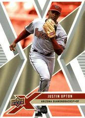 Justin Upton #4 Baseball Cards 2008 Upper Deck X Prices