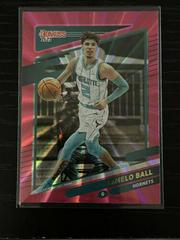 LaMelo Ball [Pink Laser] Basketball Cards 2021 Panini Donruss Prices