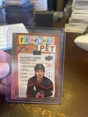 Sebastian Aho #TP-9 Hockey Cards 2023 Upper Deck Teachers Pet Prices