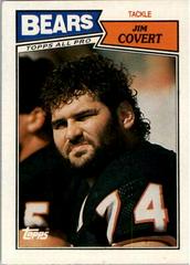 Jim Covert #51 Football Cards 1987 Topps Prices