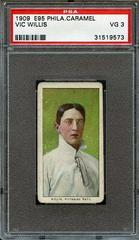 Vic Willis Baseball Cards 1909 E95 Philadelphia Caramel Prices