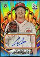 Andrew Abbott [Orange Foil] #OAA-AA Baseball Cards 2024 Topps Big League Baseball Opening Act Autograph Prices