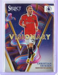 Christian Eriksen Soccer Cards 2022 Panini Select Premier League Visionary Prices