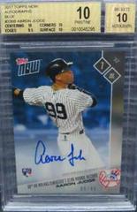 Aaron Judge [Autograph Blue] #346B Baseball Cards 2017 Topps Now Prices