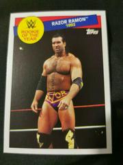 Razor Ramon #10 Wrestling Cards 2015 Topps Heritage WWE Rookie of the Year Prices