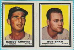 Sandy Koufax Baseball Cards 1962 Topps Stamps Prices