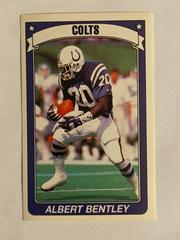 Albert Bentley #79 Football Cards 1990 Panini Sticker Prices