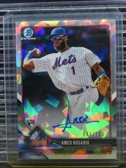 Amed Rosario [Atomic Refractor] #CRA-AR Baseball Cards 2018 Bowman Chrome Rookie Autographs Prices
