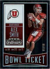 Alex Smith [Bowl Ticket] Football Cards 2016 Panini Contenders Draft Picks Prices