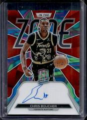 Chris Boucher [Marble] #ITZ-CBO Basketball Cards 2021 Panini Spectra In The Zone Autographs Prices