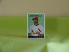 Albert Pujols #168 Baseball Cards 2007 Topps Heritage Prices