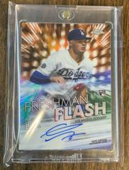 Gavin Lux [Orange Refractor] Baseball Cards 2020 Topps Chrome Freshman Flash Autographs Prices