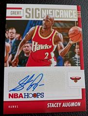 Stacey Augmon Basketball Cards 2021 Panini Hoops Great SIGnificance Prices