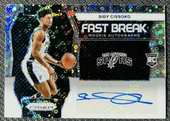 Sidy Cissoko #8 Basketball Cards 2023 Panini Prizm Fast Break Rookie Autograph Prices