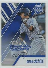 Diego Castillo [Autograph Aspirations Blue] #103 Baseball Cards 2017 Panini Elite Extra Edition Prices