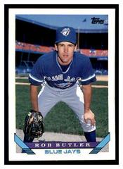 Rob Butler #15T Baseball Cards 1993 Topps Traded Prices