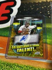 Jazz Chisholm Jr. [Gold Interstellar] Baseball Cards 2023 Topps Cosmic Chrome Extraterrestrial Talent Autographs Prices
