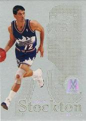 John Stockton #11F Basketball Cards 1998 Skybox Molten Metal Fusion Prices