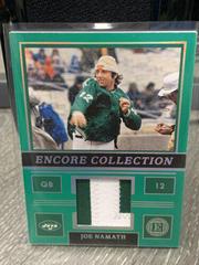 Joe Namath [Emerald] #EC-4 Football Cards 2022 Panini Encased Encore Collection Prices