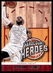 Lebron James #8 Basketball Cards 2013 Panini Prestige Hardcourt Heroes Prices