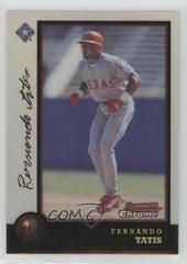 Fernando Tatis [Refractor] #31 Baseball Cards 1998 Bowman Chrome Prices