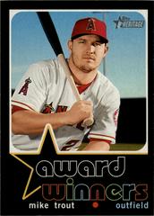 Mike Trout Baseball Cards 2020 Topps Heritage Award Winners Prices