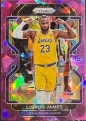 LeBron James [Purple Ice Prizm] Basketball Cards 2021 Panini Prizm Prices