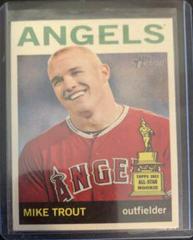 Mike Trout [No Hat Venezuelan] Baseball Cards 2013 Topps Heritage Prices