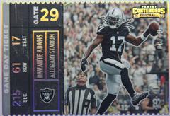 Davante Adams [Silver] Football Cards 2022 Panini Contenders Game Day Ticket Prices