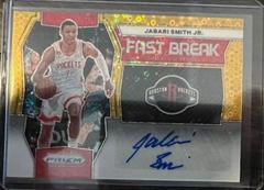 Jabari Smith Jr. [Gold] #8 Basketball Cards 2023 Panini Prizm Fast Break Autograph Prices