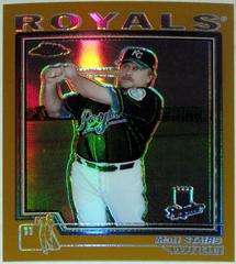 Matt Stairs [Gold Refractor] Baseball Cards 2004 Topps Chrome Prices