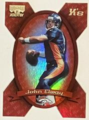 John Elway [X's] Football Cards 1999 Playoff Momentum Prices