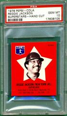 Reggie Jackson Baseball Cards 1978 Pepsi Cola Superstars Hand Cut Prices
